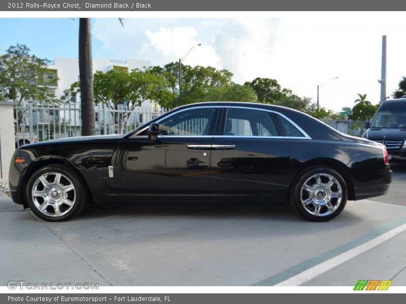 Diamond Black / Black 2012 Rolls-Royce Ghost
