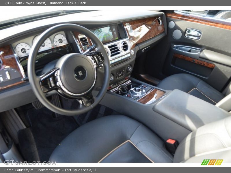 Diamond Black / Black 2012 Rolls-Royce Ghost