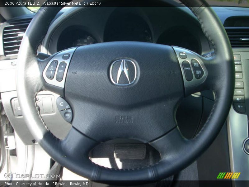 Alabaster Silver Metallic / Ebony 2006 Acura TL 3.2