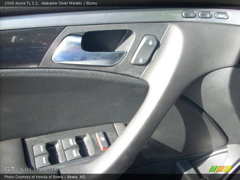 Alabaster Silver Metallic / Ebony 2006 Acura TL 3.2