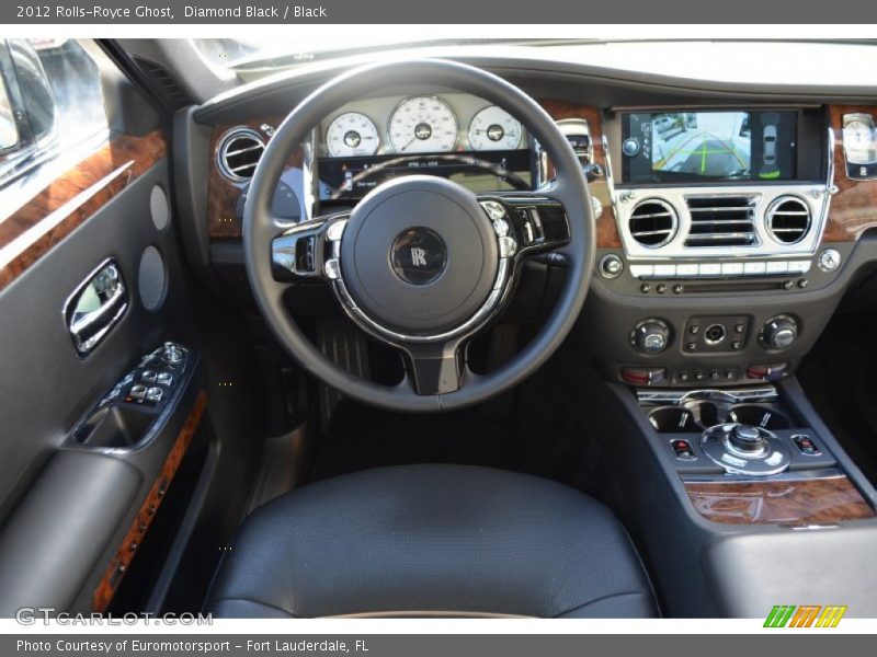 Diamond Black / Black 2012 Rolls-Royce Ghost