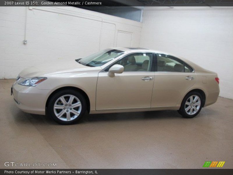 Golden Almond Metallic / Cashmere 2007 Lexus ES 350