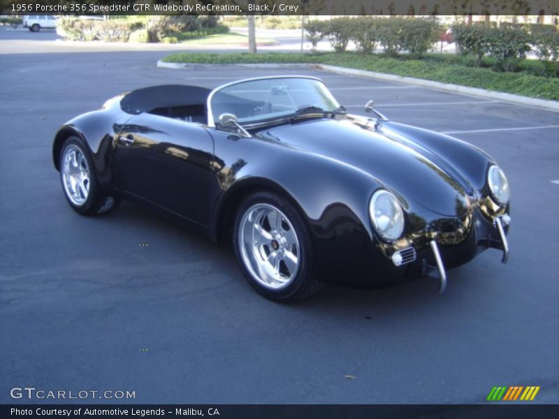 Black / Grey 1956 Porsche 356 Speedster GTR Widebody ReCreation