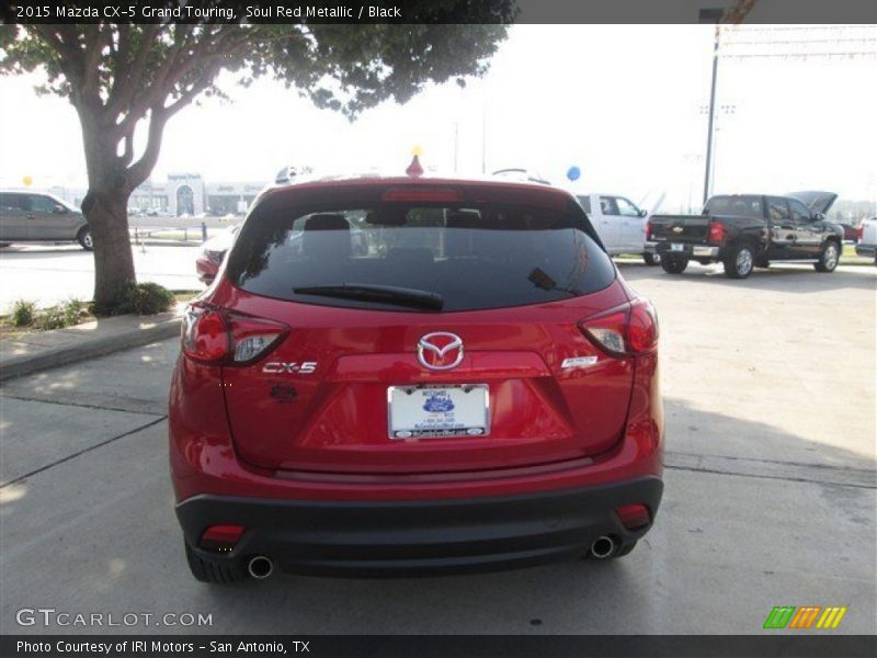 Soul Red Metallic / Black 2015 Mazda CX-5 Grand Touring