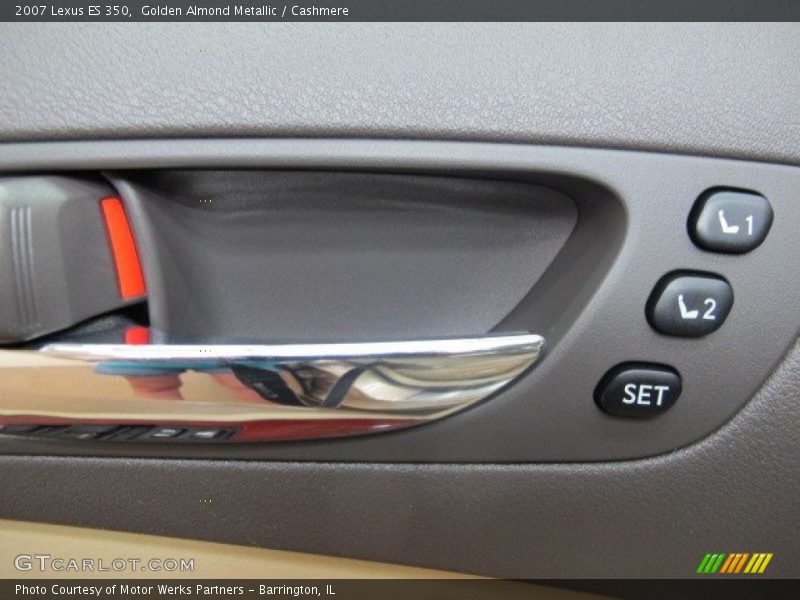 Golden Almond Metallic / Cashmere 2007 Lexus ES 350