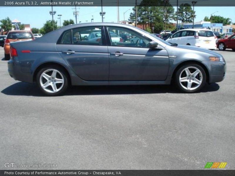 Anthracite Metallic / Parchment 2006 Acura TL 3.2