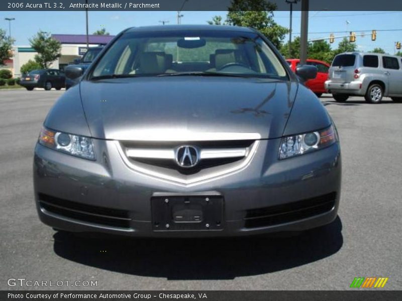 Anthracite Metallic / Parchment 2006 Acura TL 3.2