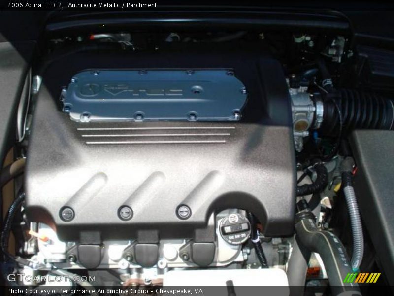 Anthracite Metallic / Parchment 2006 Acura TL 3.2