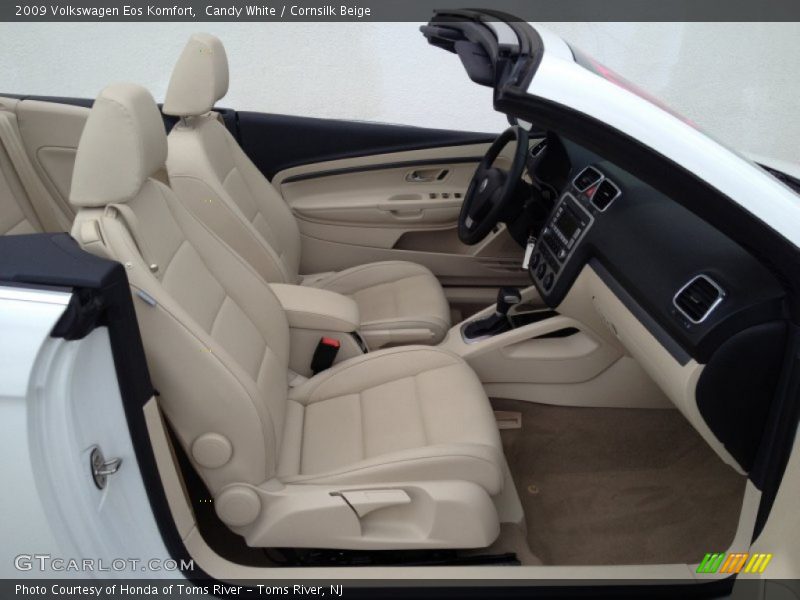 Candy White / Cornsilk Beige 2009 Volkswagen Eos Komfort