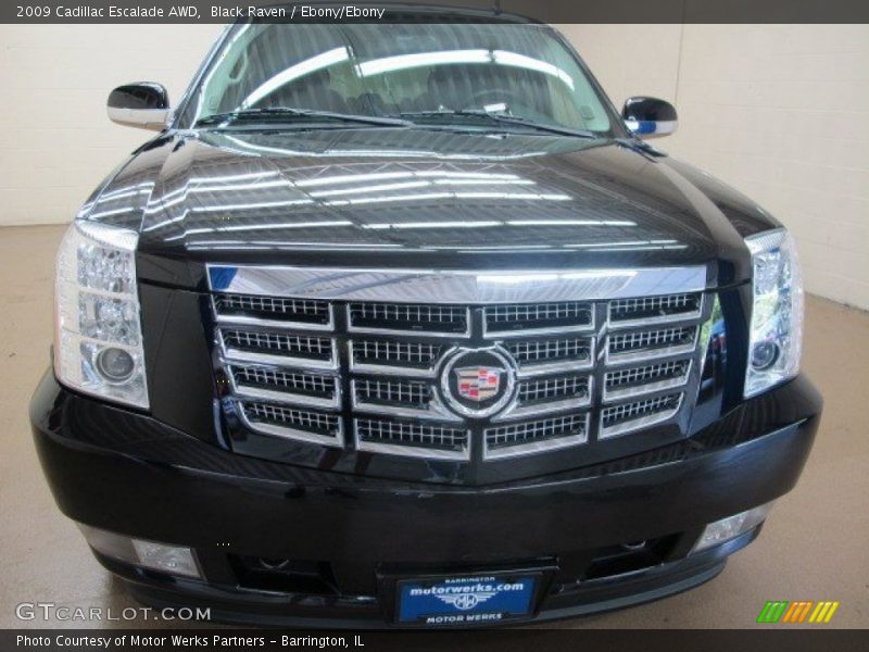 Black Raven / Ebony/Ebony 2009 Cadillac Escalade AWD