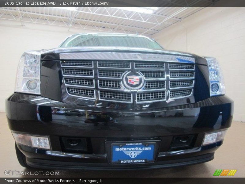 Black Raven / Ebony/Ebony 2009 Cadillac Escalade AWD