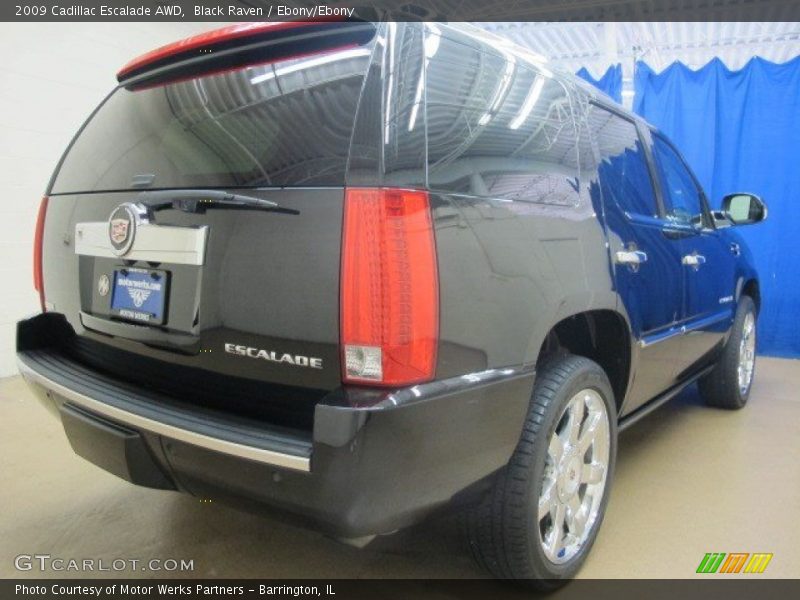 Black Raven / Ebony/Ebony 2009 Cadillac Escalade AWD