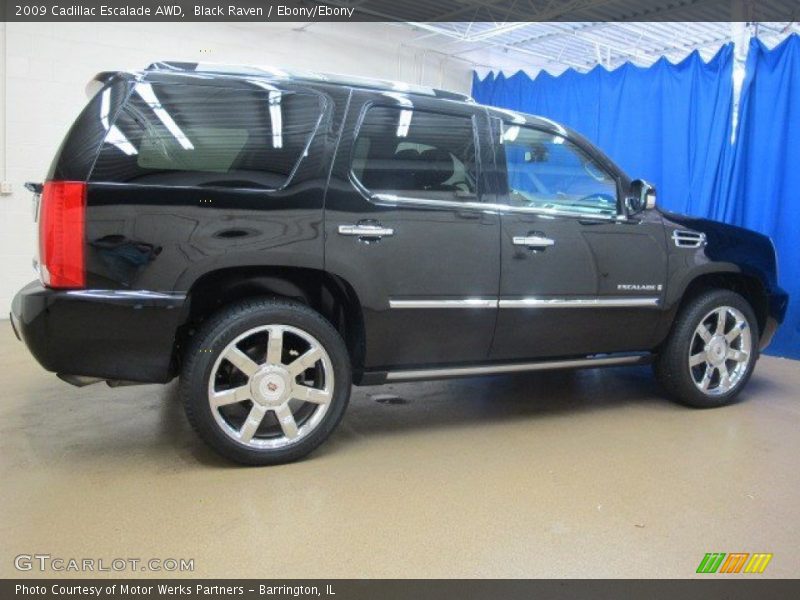 Black Raven / Ebony/Ebony 2009 Cadillac Escalade AWD