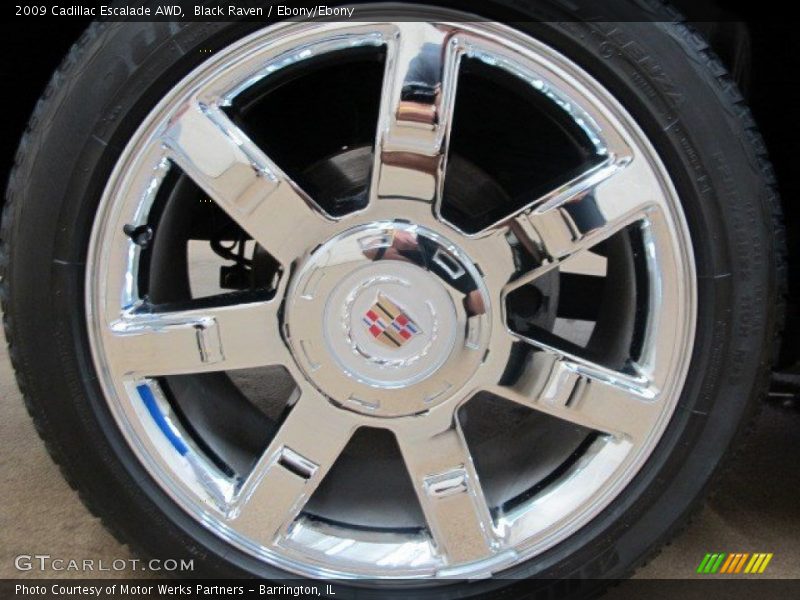 Black Raven / Ebony/Ebony 2009 Cadillac Escalade AWD