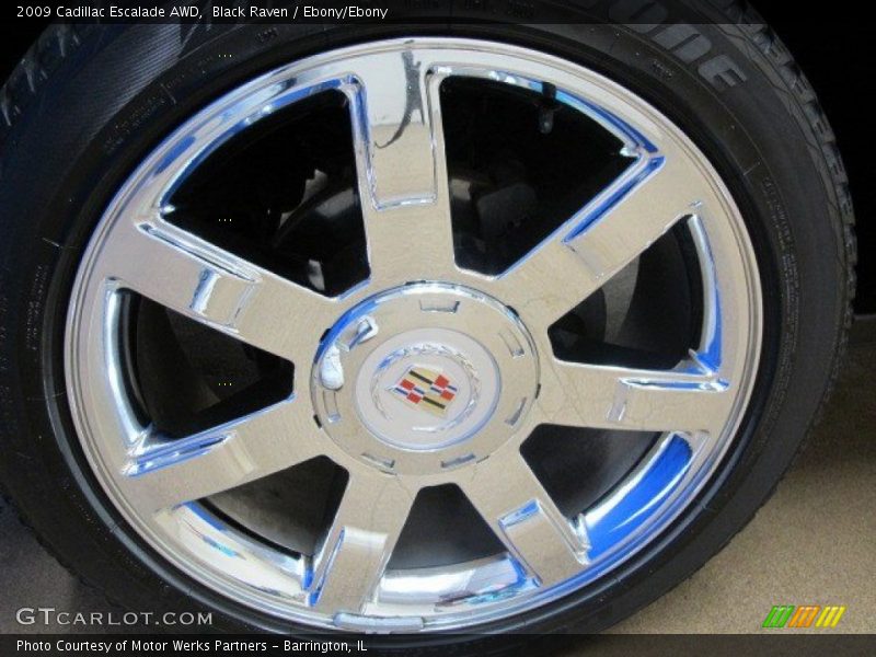Black Raven / Ebony/Ebony 2009 Cadillac Escalade AWD