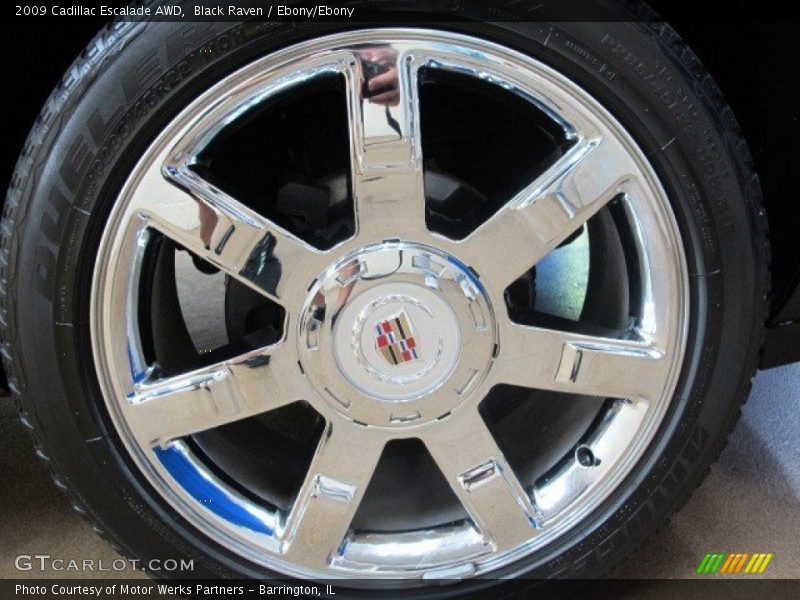 Black Raven / Ebony/Ebony 2009 Cadillac Escalade AWD