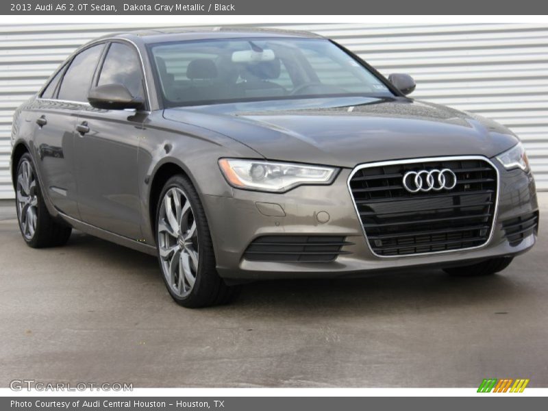 Dakota Gray Metallic / Black 2013 Audi A6 2.0T Sedan