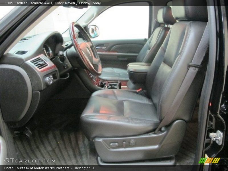 Black Raven / Ebony/Ebony 2009 Cadillac Escalade AWD