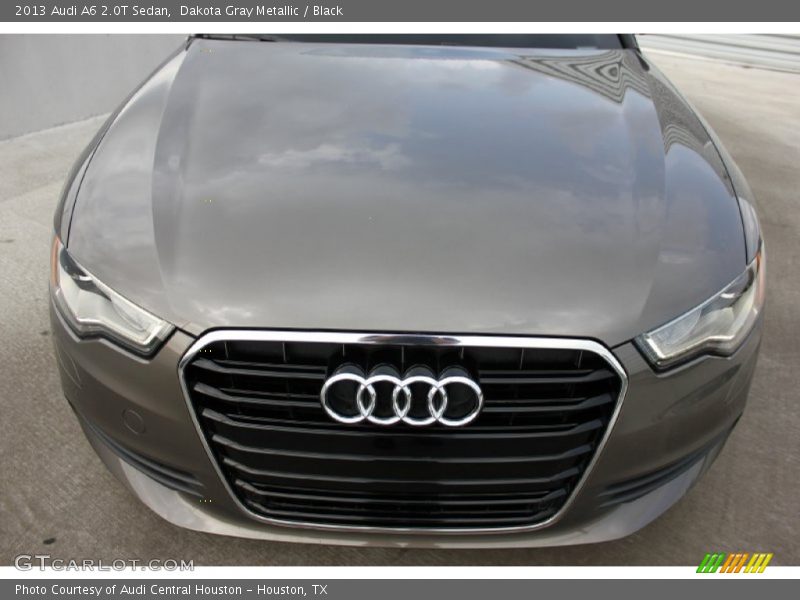 Dakota Gray Metallic / Black 2013 Audi A6 2.0T Sedan