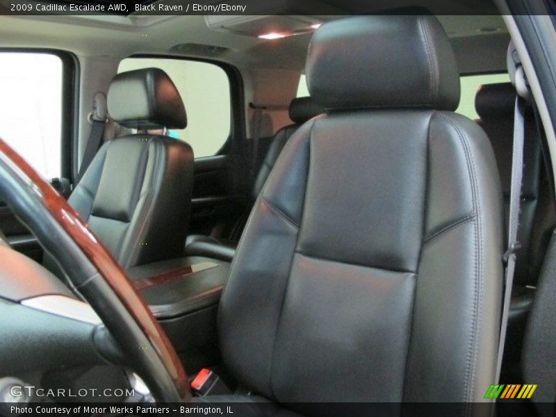 Black Raven / Ebony/Ebony 2009 Cadillac Escalade AWD