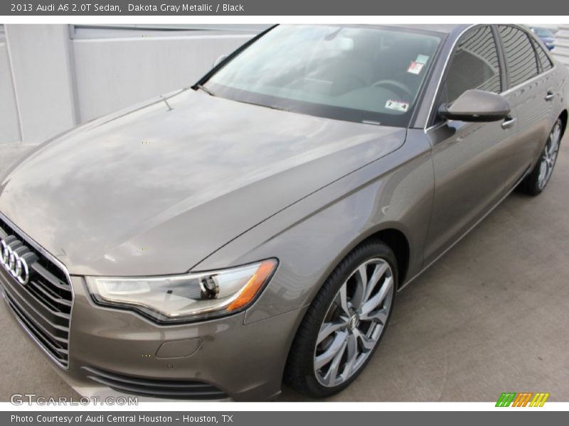 Dakota Gray Metallic / Black 2013 Audi A6 2.0T Sedan