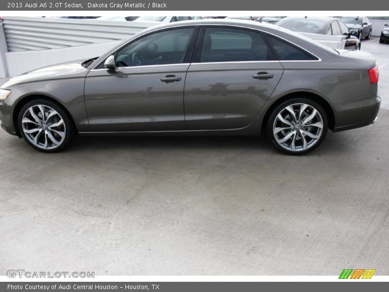 Dakota Gray Metallic / Black 2013 Audi A6 2.0T Sedan
