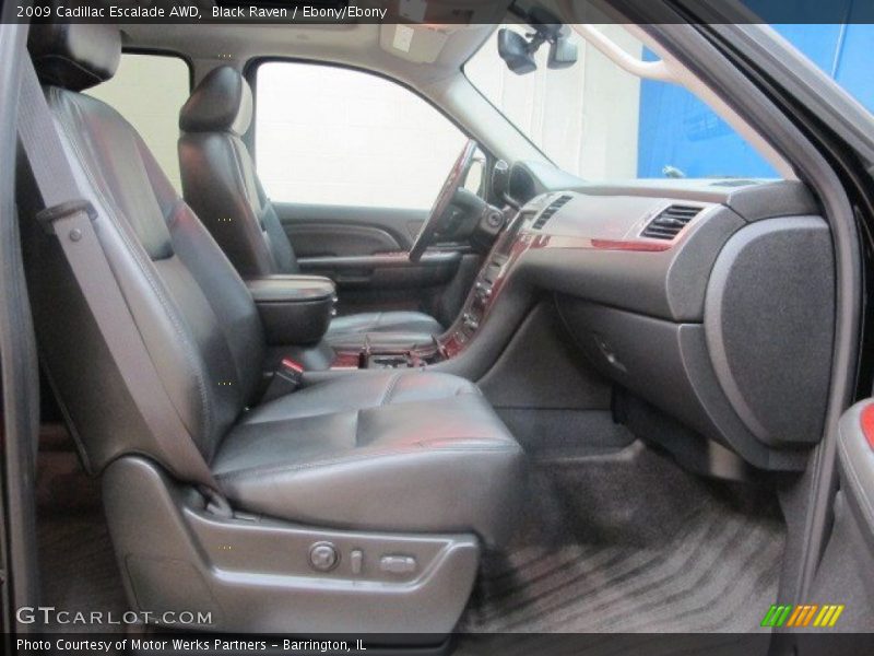 Black Raven / Ebony/Ebony 2009 Cadillac Escalade AWD