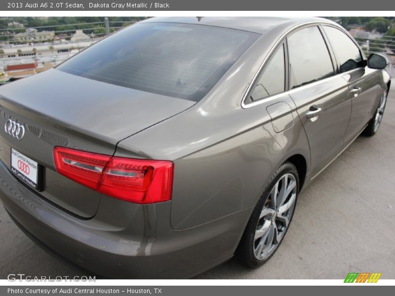 Dakota Gray Metallic / Black 2013 Audi A6 2.0T Sedan