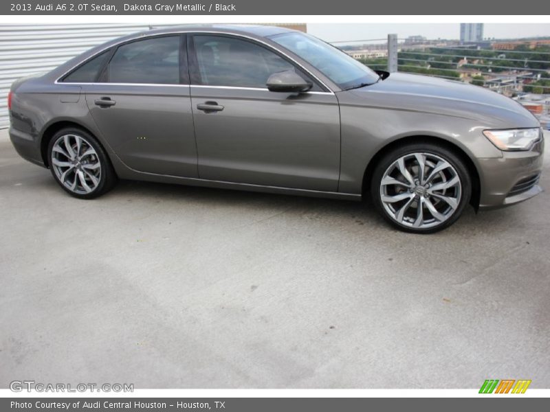 Dakota Gray Metallic / Black 2013 Audi A6 2.0T Sedan