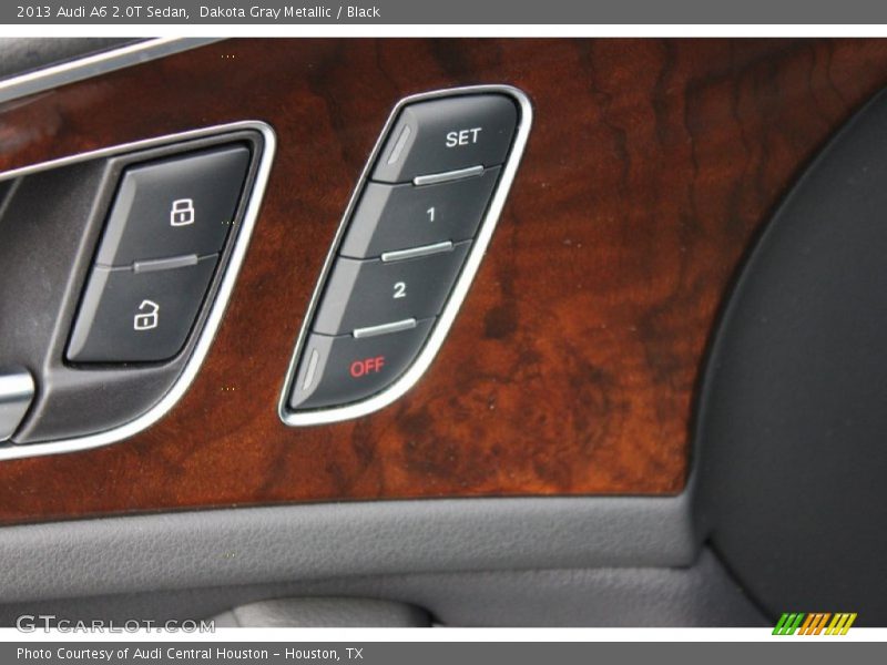 Dakota Gray Metallic / Black 2013 Audi A6 2.0T Sedan