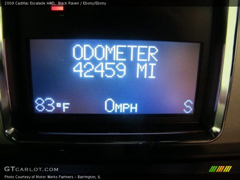 Black Raven / Ebony/Ebony 2009 Cadillac Escalade AWD