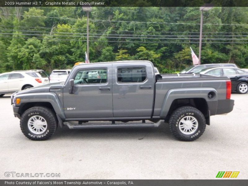 Graphite Metallic / Ebony/Pewter 2009 Hummer H3 T
