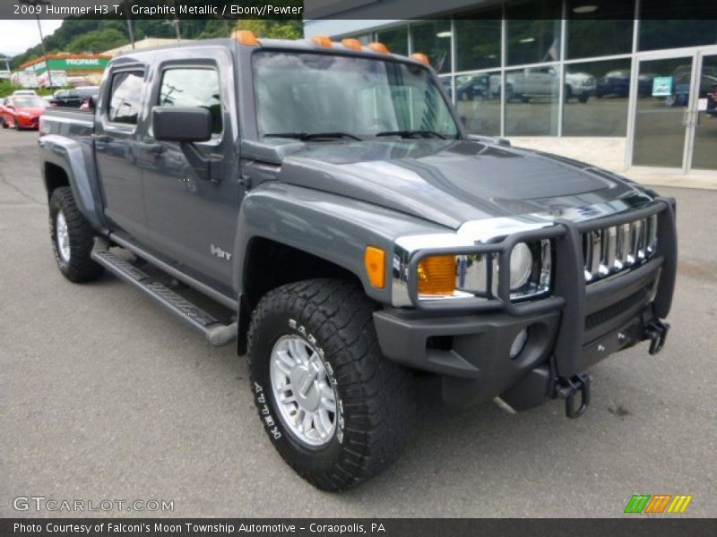 Graphite Metallic / Ebony/Pewter 2009 Hummer H3 T