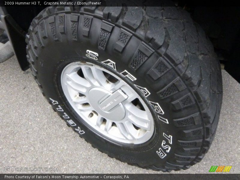 Graphite Metallic / Ebony/Pewter 2009 Hummer H3 T
