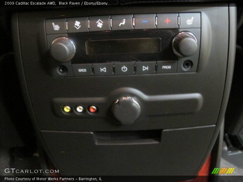 Black Raven / Ebony/Ebony 2009 Cadillac Escalade AWD