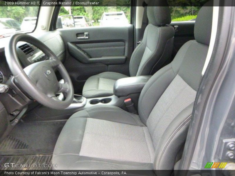 Graphite Metallic / Ebony/Pewter 2009 Hummer H3 T