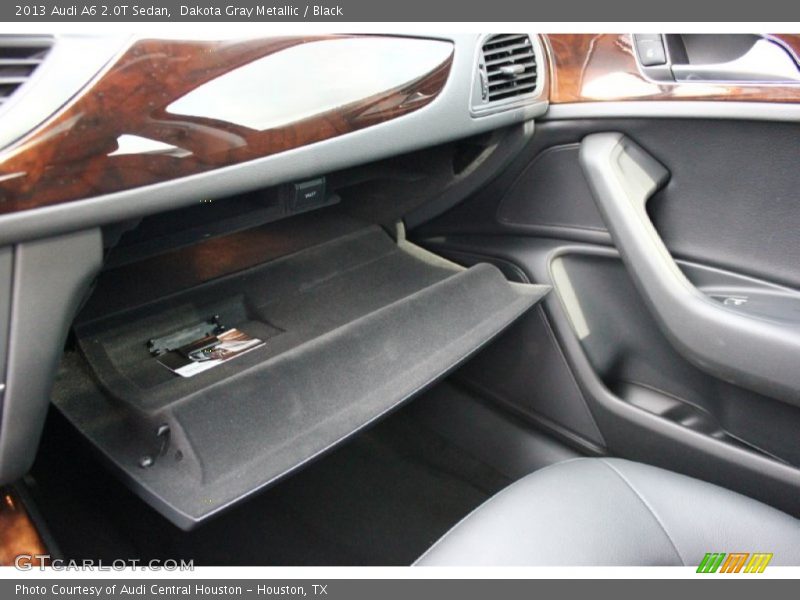 Dakota Gray Metallic / Black 2013 Audi A6 2.0T Sedan