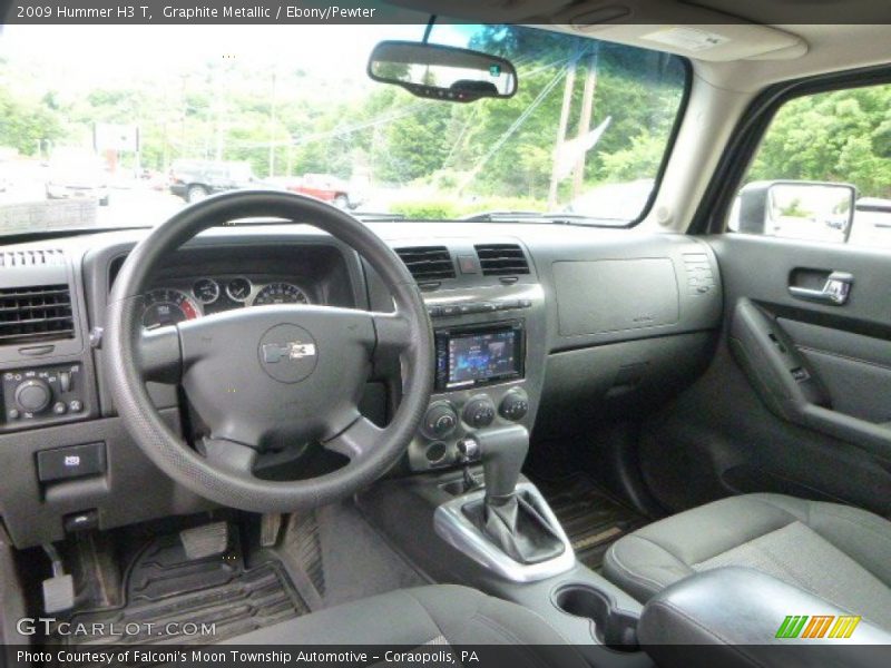 Graphite Metallic / Ebony/Pewter 2009 Hummer H3 T