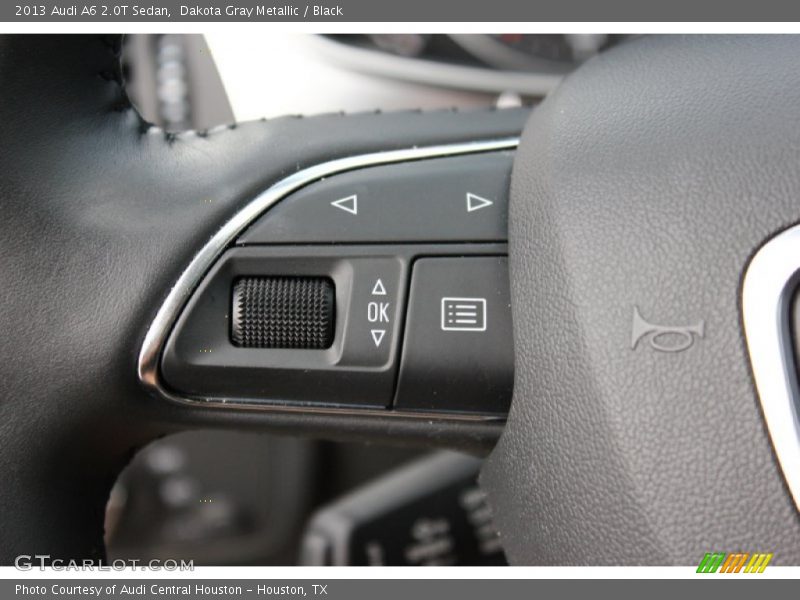Dakota Gray Metallic / Black 2013 Audi A6 2.0T Sedan
