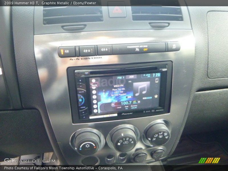 Graphite Metallic / Ebony/Pewter 2009 Hummer H3 T