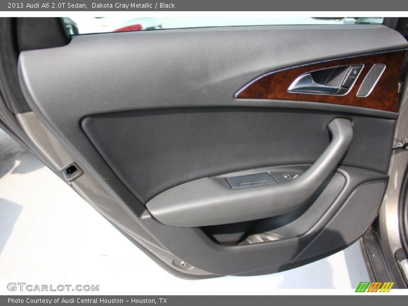 Dakota Gray Metallic / Black 2013 Audi A6 2.0T Sedan