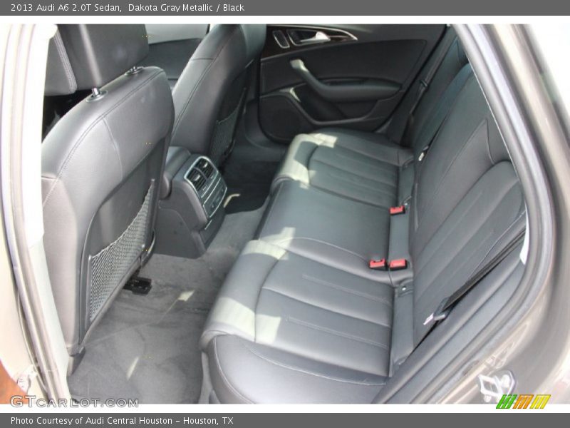 Dakota Gray Metallic / Black 2013 Audi A6 2.0T Sedan