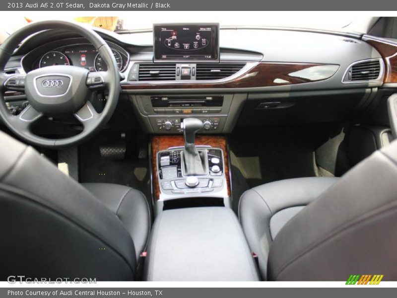 Dakota Gray Metallic / Black 2013 Audi A6 2.0T Sedan