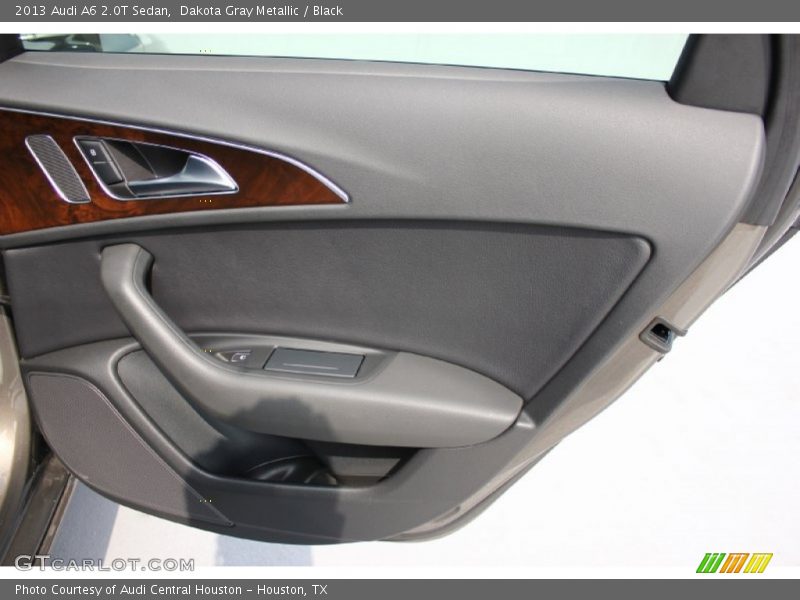 Dakota Gray Metallic / Black 2013 Audi A6 2.0T Sedan