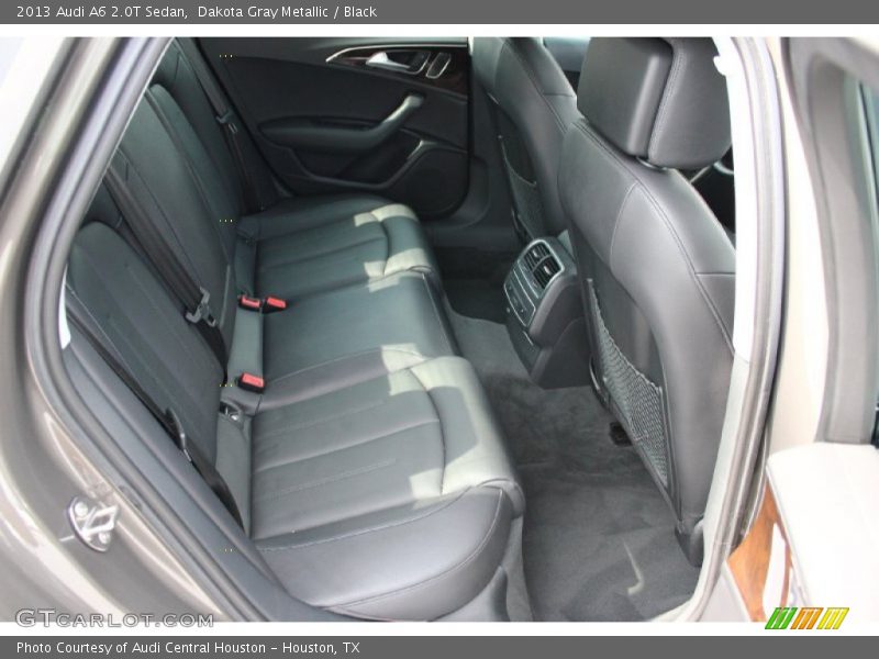 Dakota Gray Metallic / Black 2013 Audi A6 2.0T Sedan