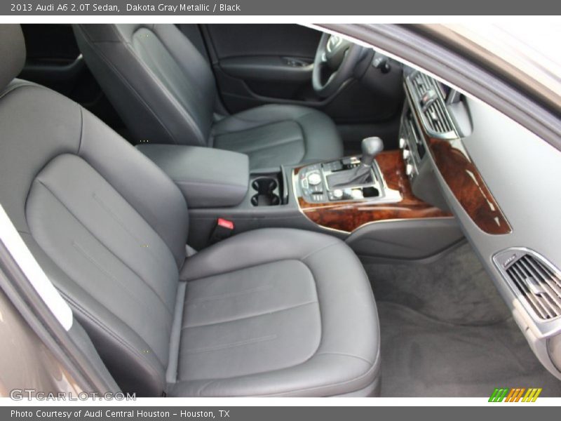 Dakota Gray Metallic / Black 2013 Audi A6 2.0T Sedan
