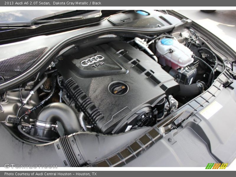 Dakota Gray Metallic / Black 2013 Audi A6 2.0T Sedan