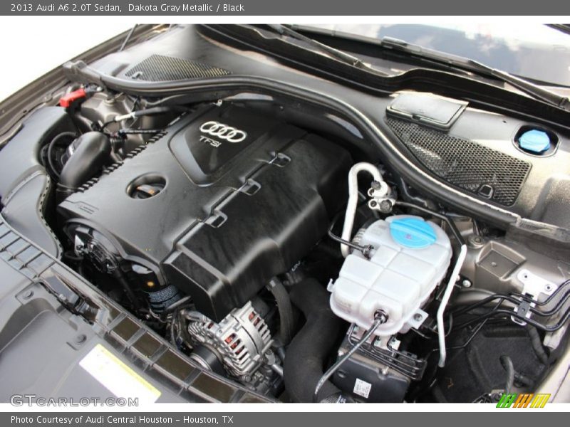 Dakota Gray Metallic / Black 2013 Audi A6 2.0T Sedan