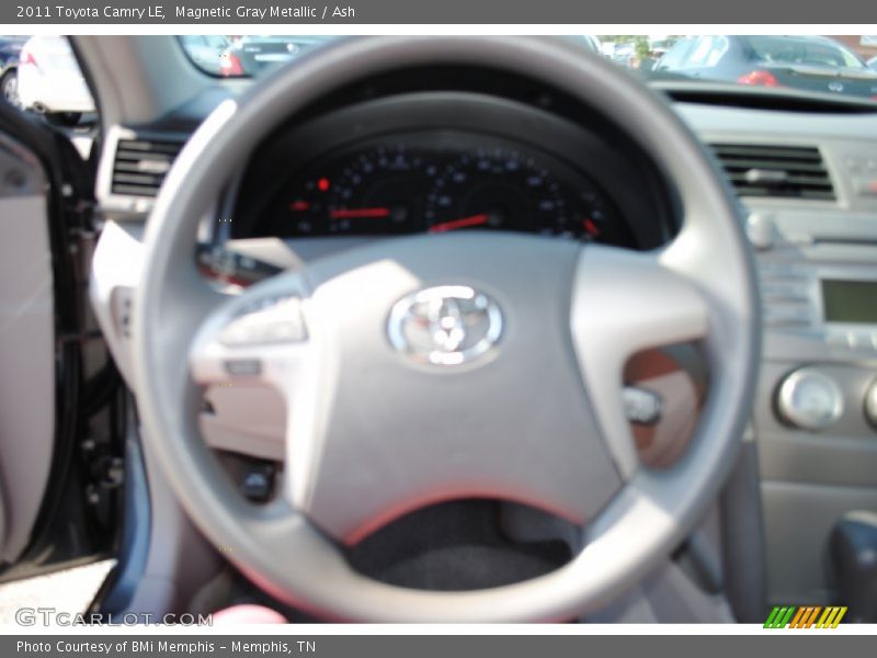 Magnetic Gray Metallic / Ash 2011 Toyota Camry LE
