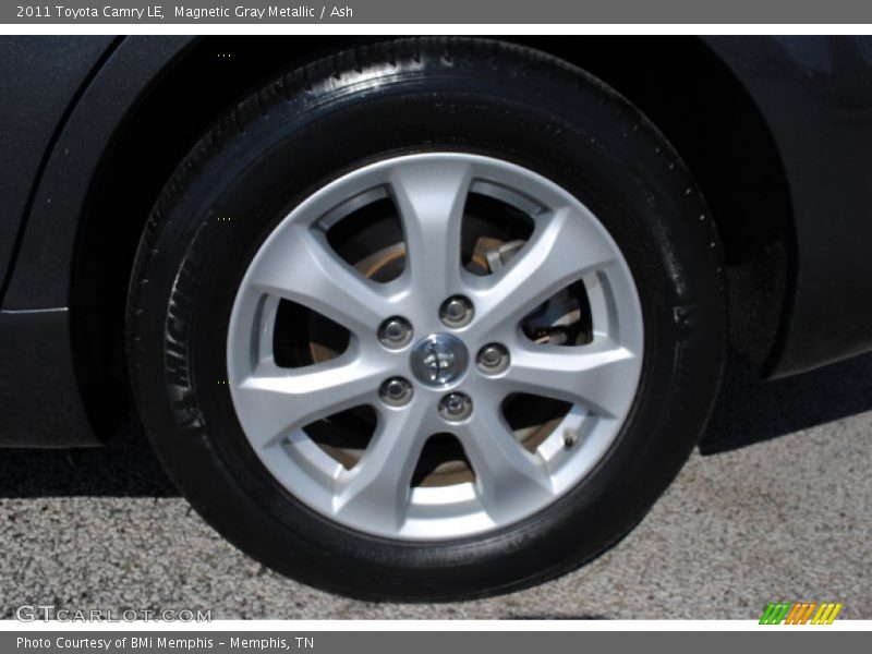 Magnetic Gray Metallic / Ash 2011 Toyota Camry LE